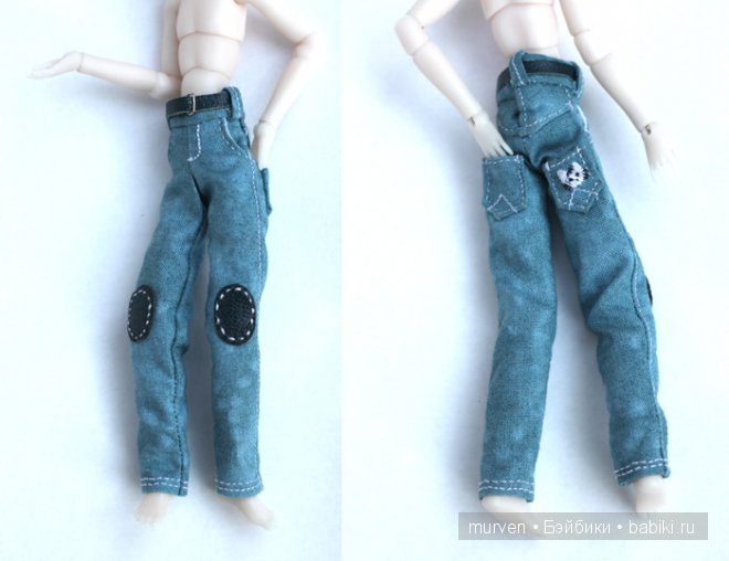 джинсы авторские шарнирные куклы Марии Пикуновой