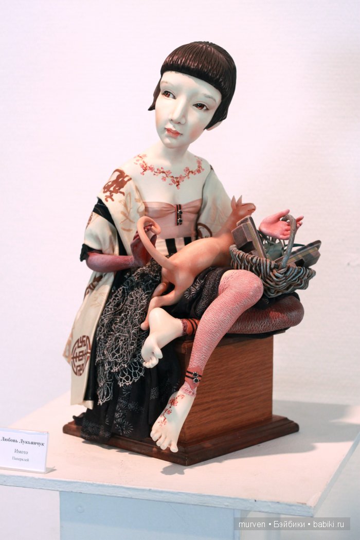 Выставка "Искусство художественной куклы" в клубе-студии "Кукольная коллекция", Москва 2015 (фото 5)