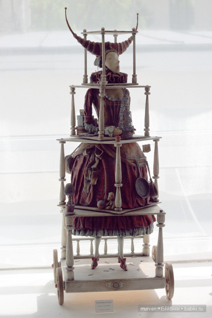 Выставка Искусство художественной куклы в клубе-студии Кукольная коллекция, Москва 2015