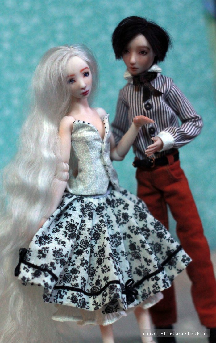 Сладкая парочка. Шарнирные куклы Марии Пикуновой