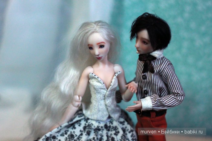 Сладкая парочка. Шарнирные куклы Марии Пикуновой