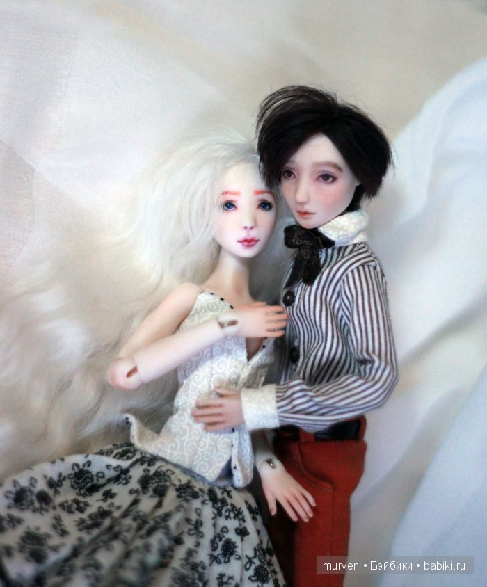 Сладкая парочка. Шарнирные куклы Марии Пикуновой