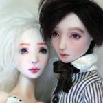 Сладкая парочка. Шарнирные куклы Марии Пикуновой