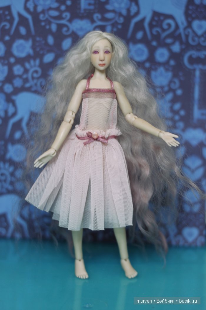 Ethereal Rose. Миниатюрная шарнирная кукла Марии Пикуновой (фото 3)