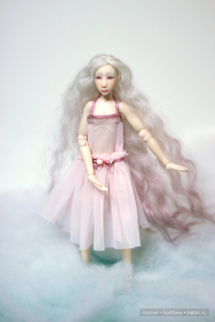 Ethereal Rose. Миниатюрная шарнирная кукла Марии Пикуновой