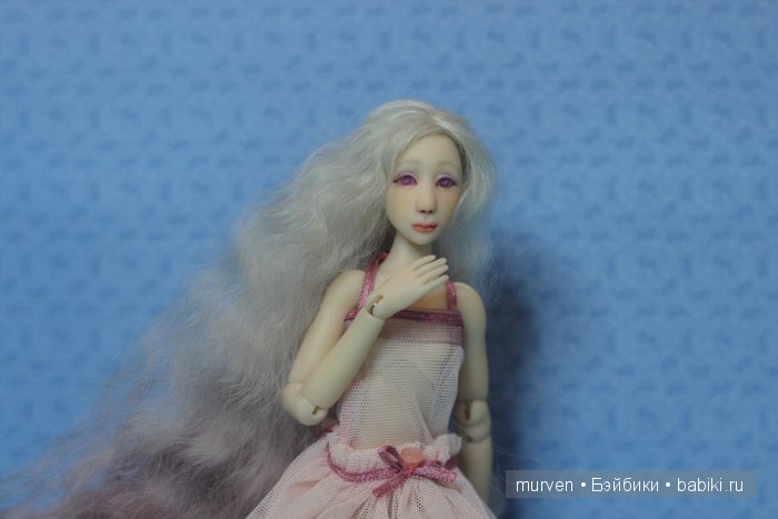 Ethereal Rose. Миниатюрная шарнирная кукла Марии Пикуновой (фото 5)