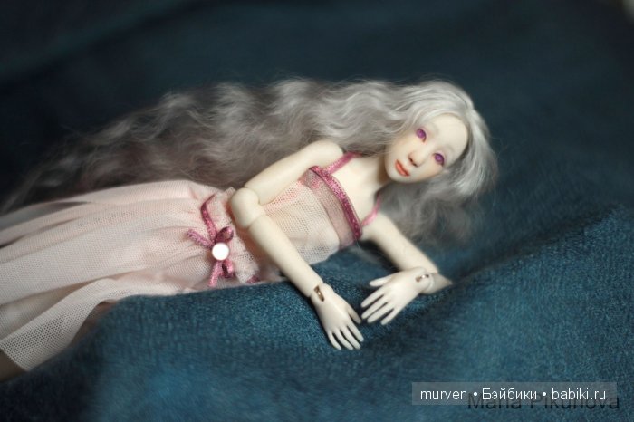 Ethereal Rose. Миниатюрная шарнирная кукла Марии Пикуновой (фото 6)