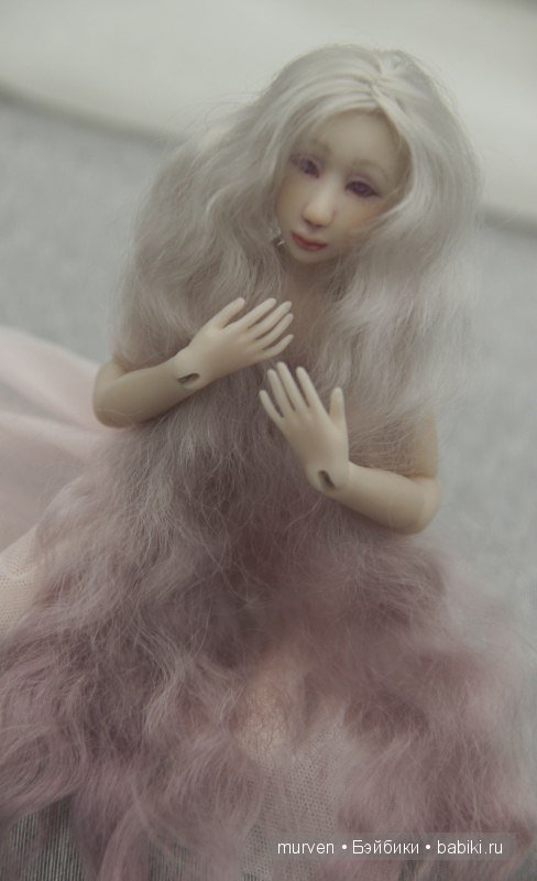 Ethereal Rose. Миниатюрная шарнирная кукла Марии Пикуновой (фото 7)
