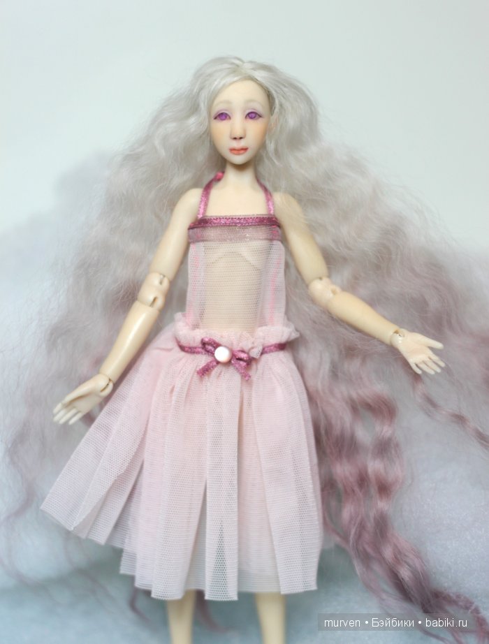 Ethereal Rose. Миниатюрная шарнирная кукла Марии Пикуновой (фото 2)