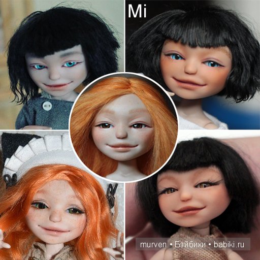 DoMiSol шарнирные куклы Марии Пикуновой