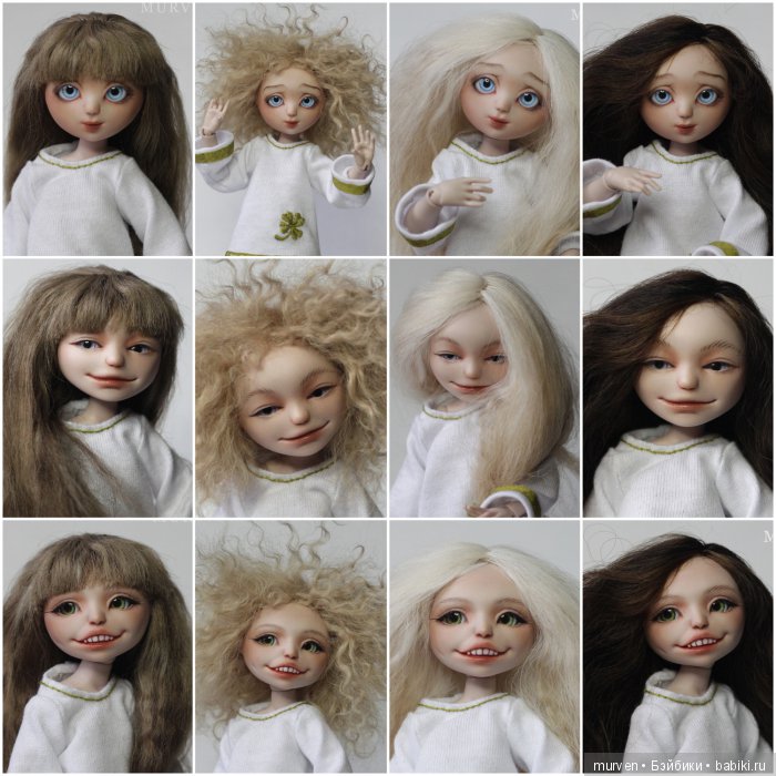 шарнирные куклы Марии Пикуновой murvenart