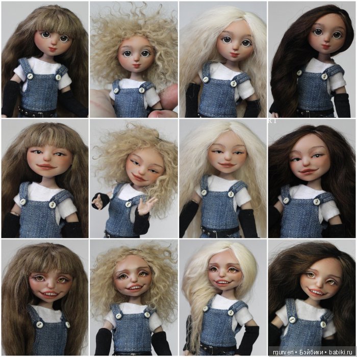шарнирные куклы Марии Пикуновой murvenart