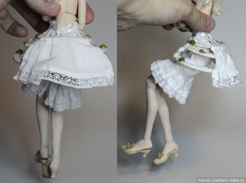 Наряд в стиле Рококо - процесс и результат