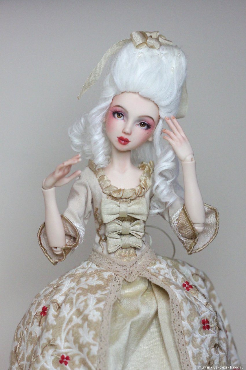 Наряд в стиле Рококо - процесс и результат