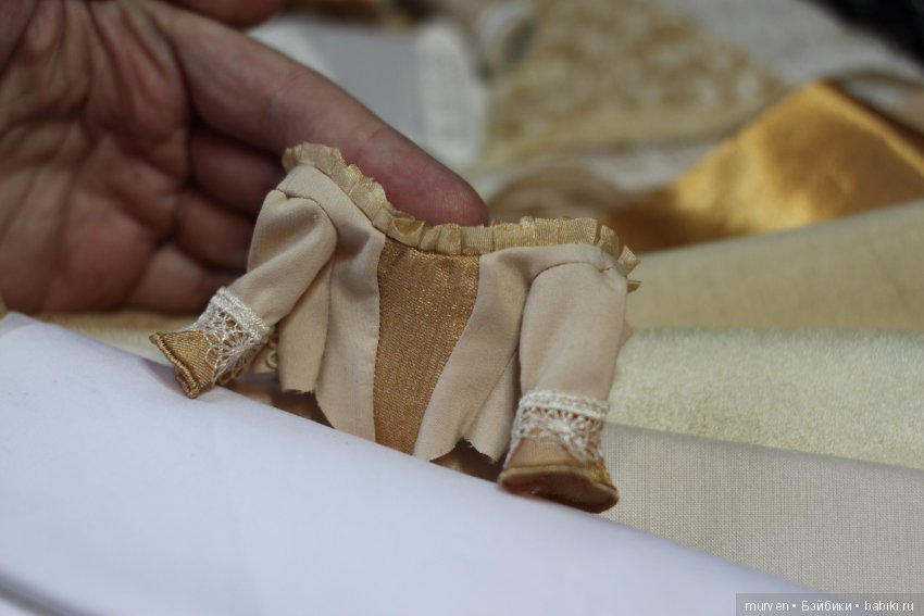 Наряд в стиле Рококо - процесс и результат (фото 7)