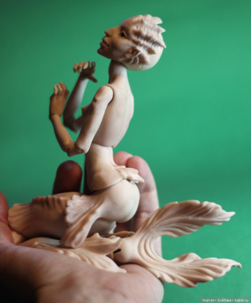 шарнирная кукла Марии Пикуновой Various русалка