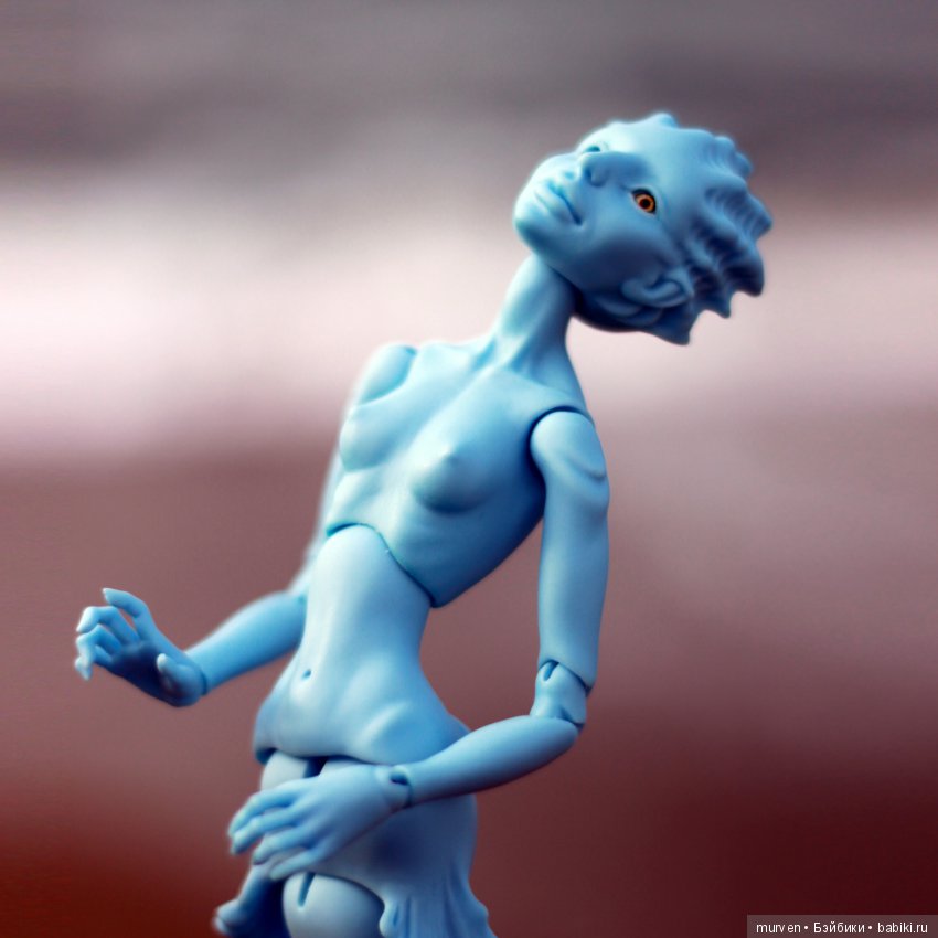 Мария пикунова шарнирная кукла русалка bjd