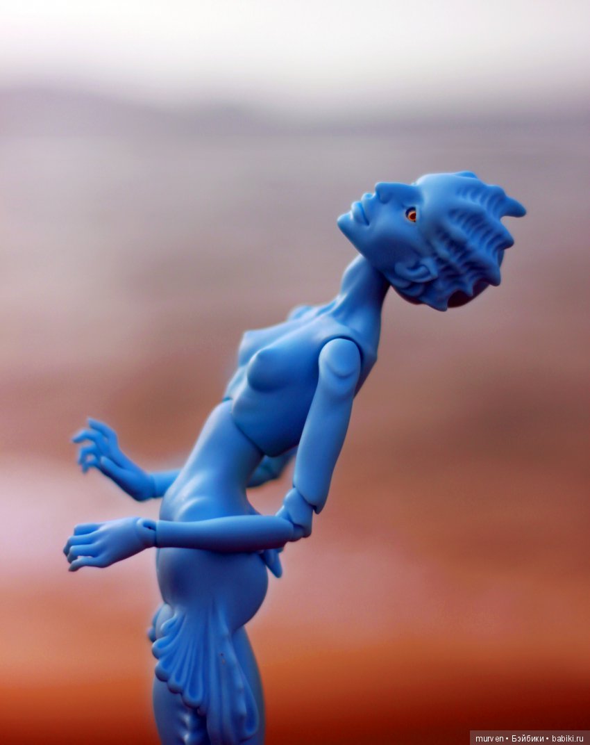 Мария пикунова шарнирная кукла русалка bjd