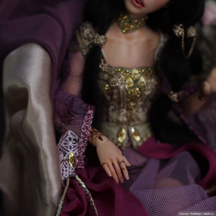 Шахерезада-Жасмин ( авторская шарнирная кукла из серии Fables Murvenart )