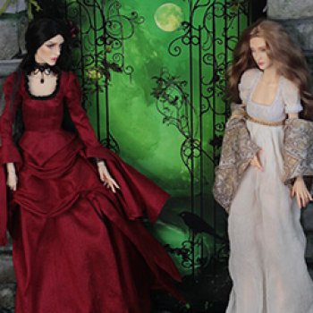 Миркала и Лора. Из жизни вампиров.  Куклы MurvenArt