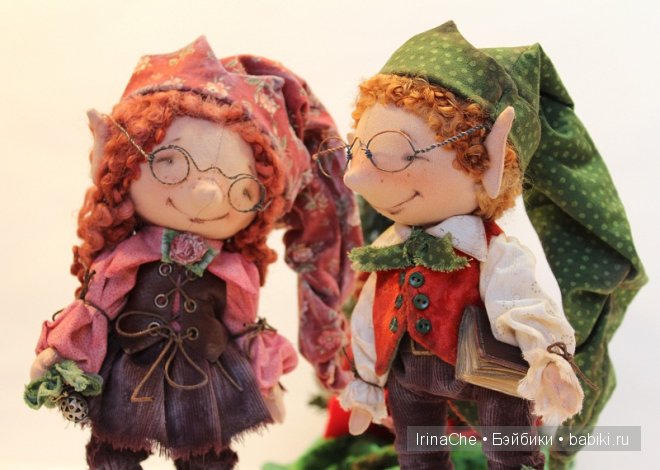 Мои текстильные Гномы — Авторские текстильные куклы: Вальдорфские (фото 6)