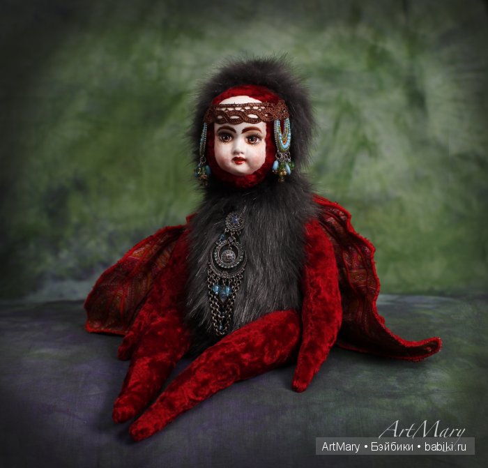 Мариетта — Авторские куклы в антикварном стиле: будуарные (фото 2)