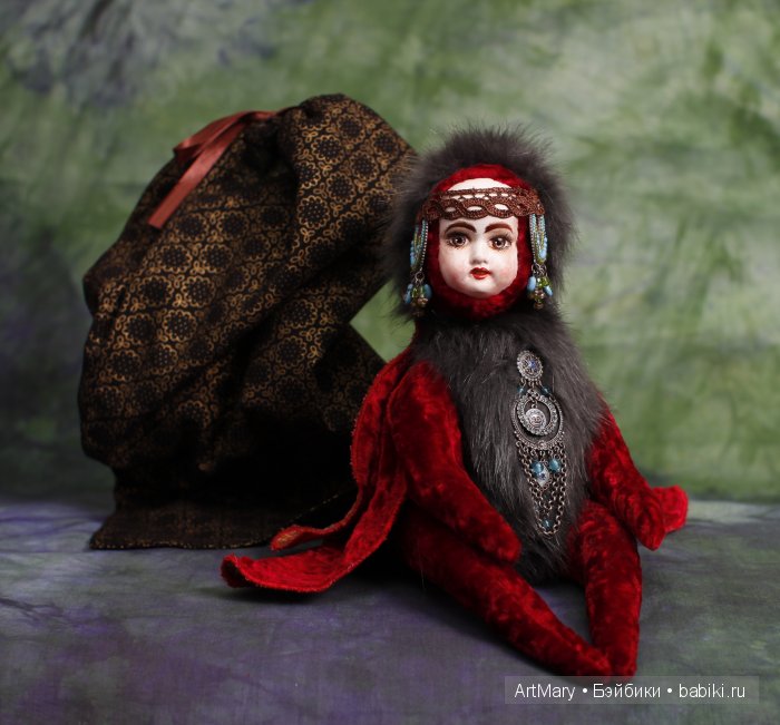 Мариетта — Авторские куклы в антикварном стиле: будуарные (фото 4)
