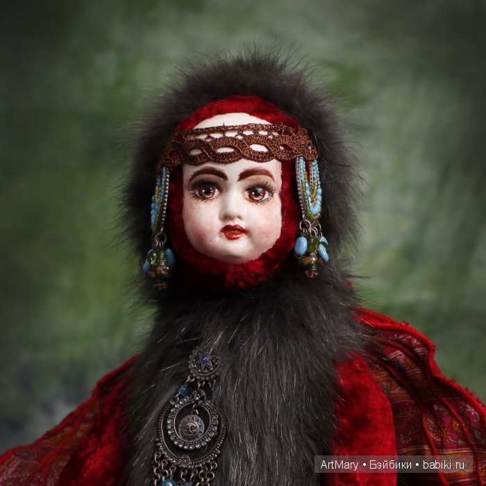 Мариетта — Авторские куклы в антикварном стиле: будуарные (фото 3)