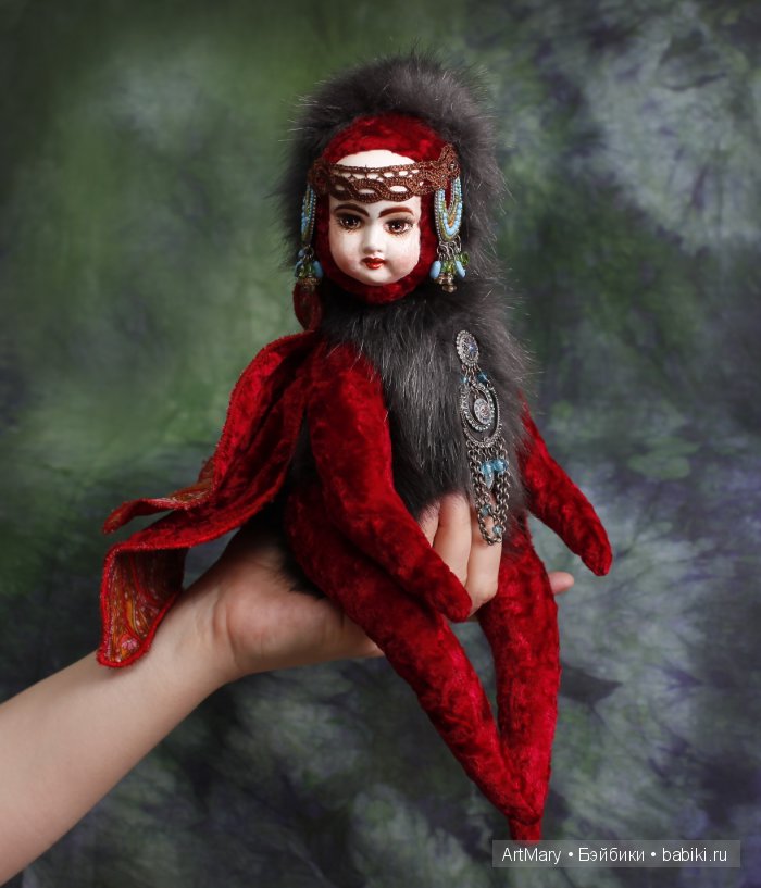Мариетта — Авторские куклы в антикварном стиле: будуарные (фото 5)