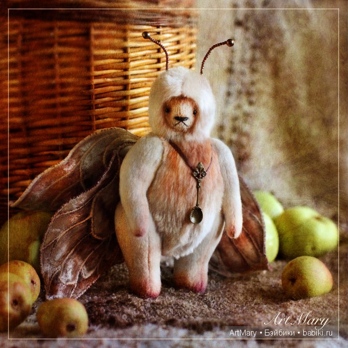 Мои толстые мотыльки — Текстильные игрушки и примитивы: кофейные