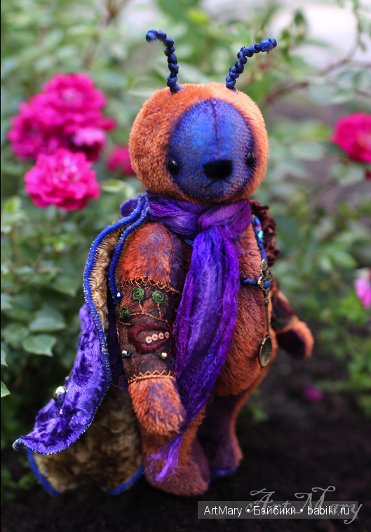 Мои толстые мотыльки — Текстильные игрушки и примитивы: кофейные