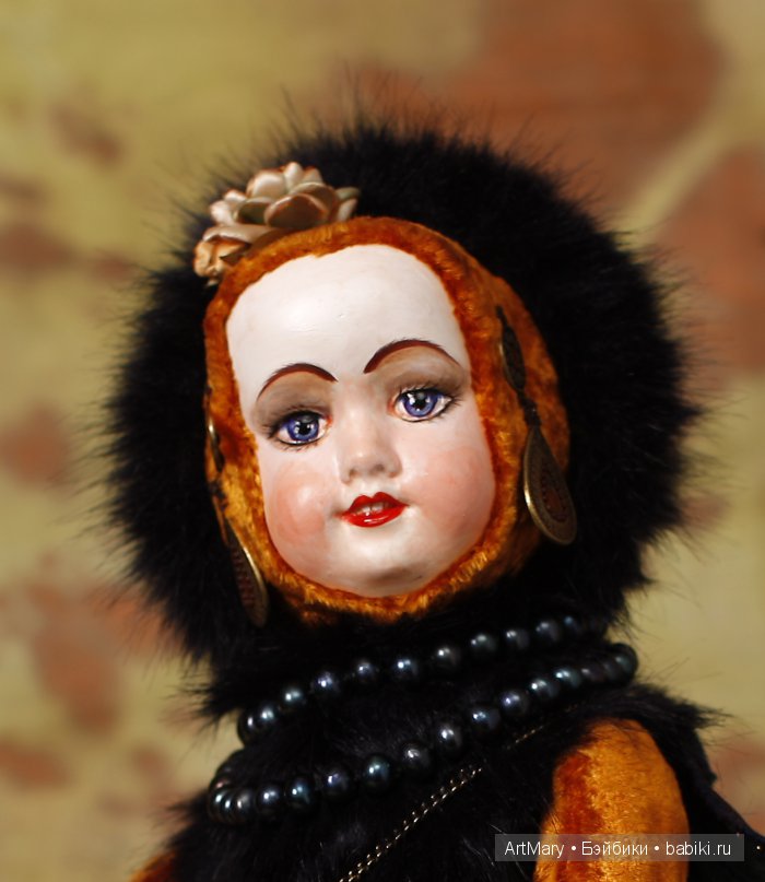 Пенелопа | Бэйбики Пенелопа — Авторские куклы в антикварном стиле: будуарные (фото 8)