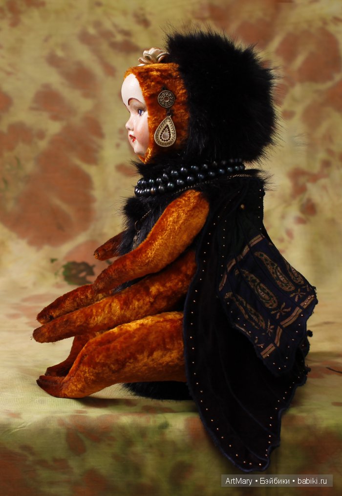 Пенелопа | Бэйбики Пенелопа — Авторские куклы в антикварном стиле: будуарные (фото 6)