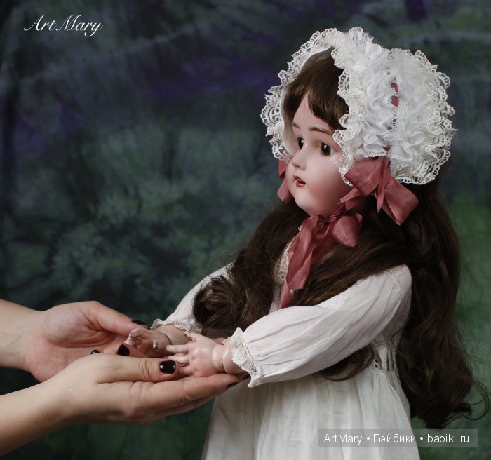 Антикварная кукла Анастасия (фото 6)