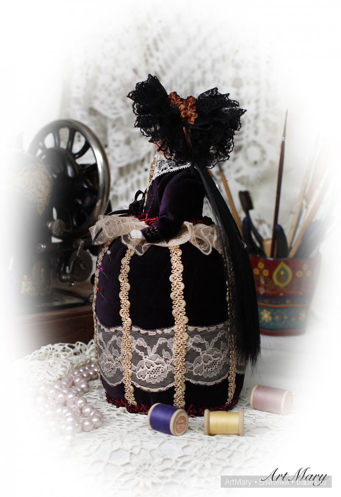 Игольница-кукла Магдалена (фото 4)
