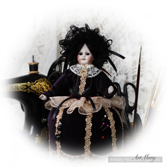 Игольница-кукла Магдалена (фото 7)