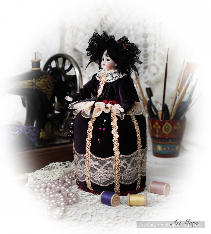 Игольница-кукла Магдалена (фото 5)