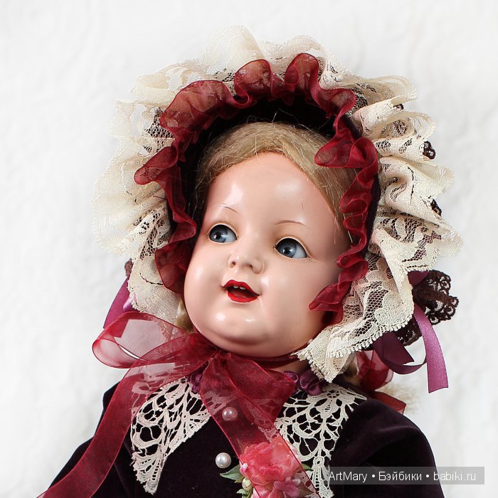 Антикварная кукла Клара - актриса и фотомодель (фото 10)