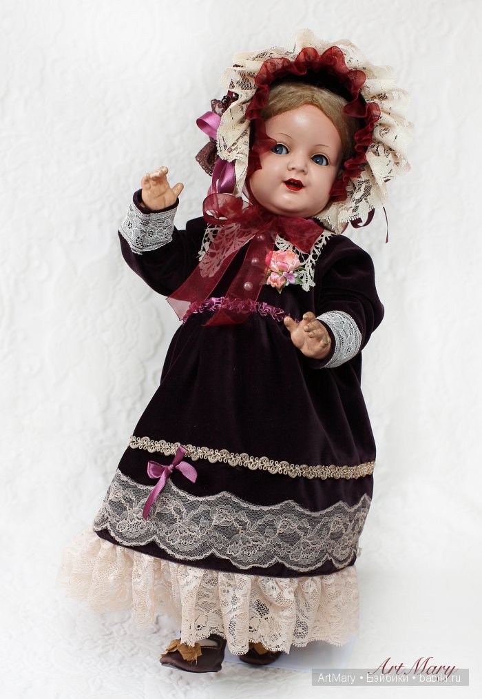 Антикварная кукла Клара - актриса и фотомодель (фото 7)