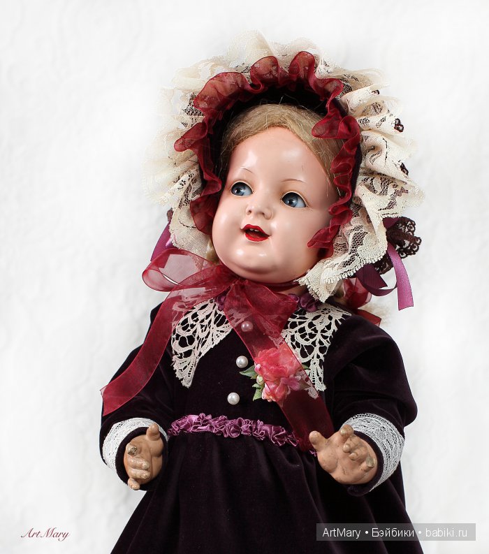 Антикварная кукла Клара - актриса и фотомодель (фото 6)