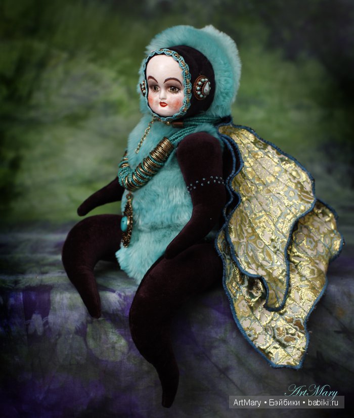 Хелена — Авторские куклы в антикварном стиле: будуарные (фото 2)
