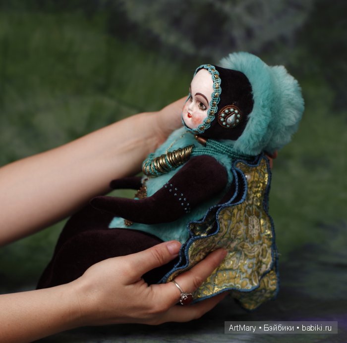 Хелена — Авторские куклы в антикварном стиле: будуарные (фото 7)