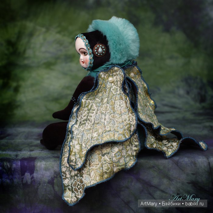 Хелена — Авторские куклы в антикварном стиле: будуарные (фото 4)