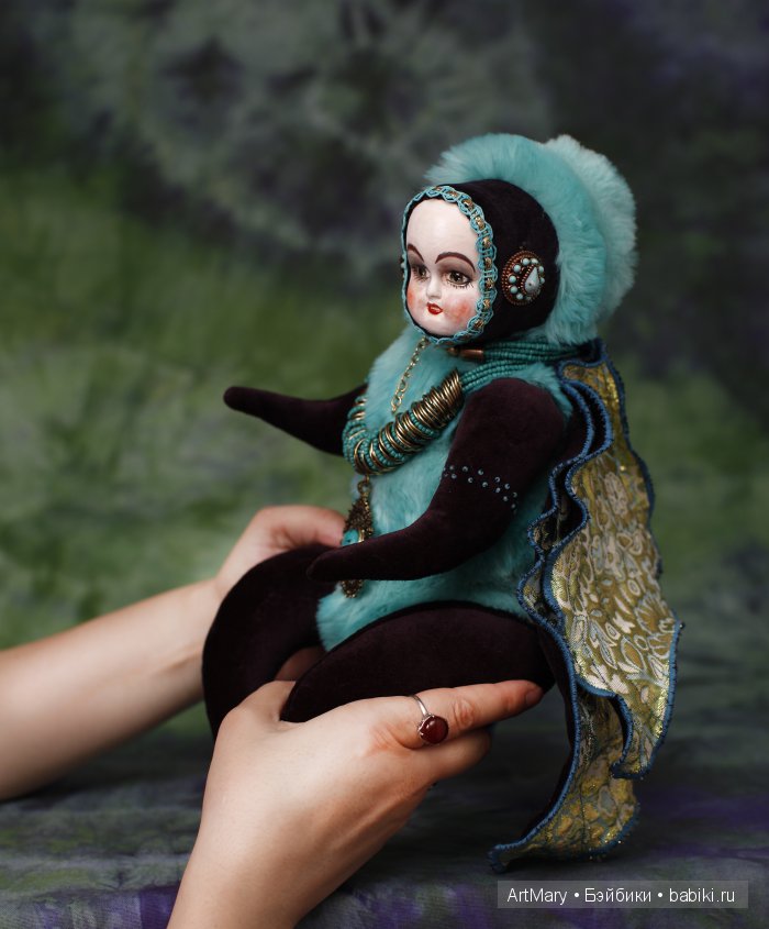 Хелена — Авторские куклы в антикварном стиле: будуарные (фото 5)