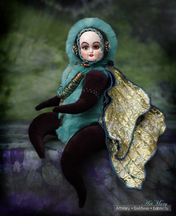 Хелена — Авторские куклы в антикварном стиле: будуарные (фото 3)