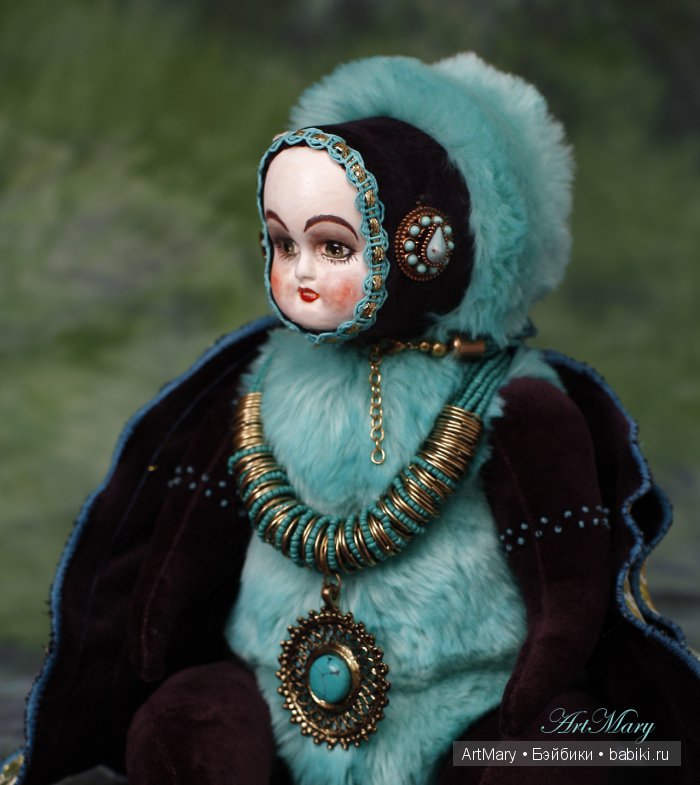 Хелена — Авторские куклы в антикварном стиле: будуарные