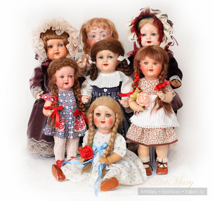 Мои антикварные "пузыри" — Редкие антикварные куклы и реплики: воск (фото 2)