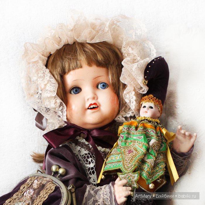 Marotte — Авторские куклы в антикварном стиле: будуарные (фото 3)