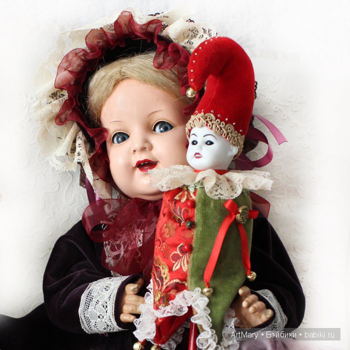 Marotte — Авторские куклы в антикварном стиле: будуарные (фото 2)