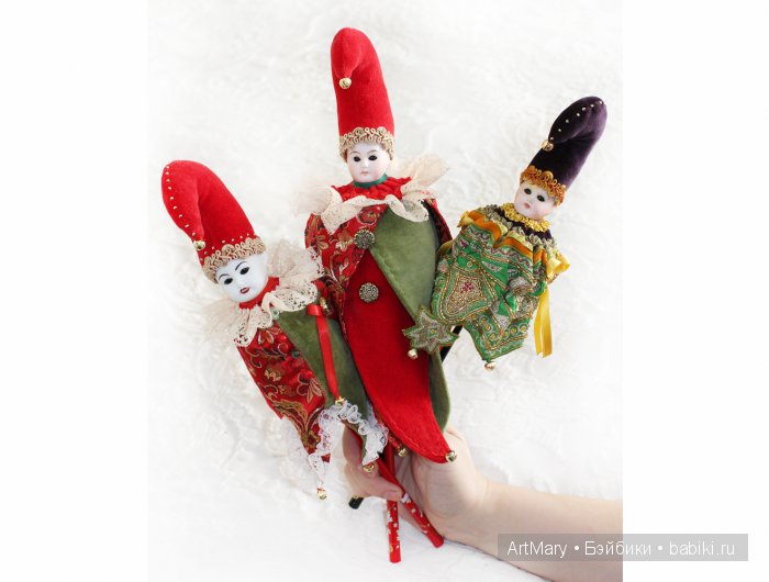 Marotte — Авторские куклы в антикварном стиле: будуарные (фото 4)